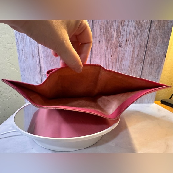 Prada Pink trifold Wallet Clutch with coin purse - Picture 6 of 13